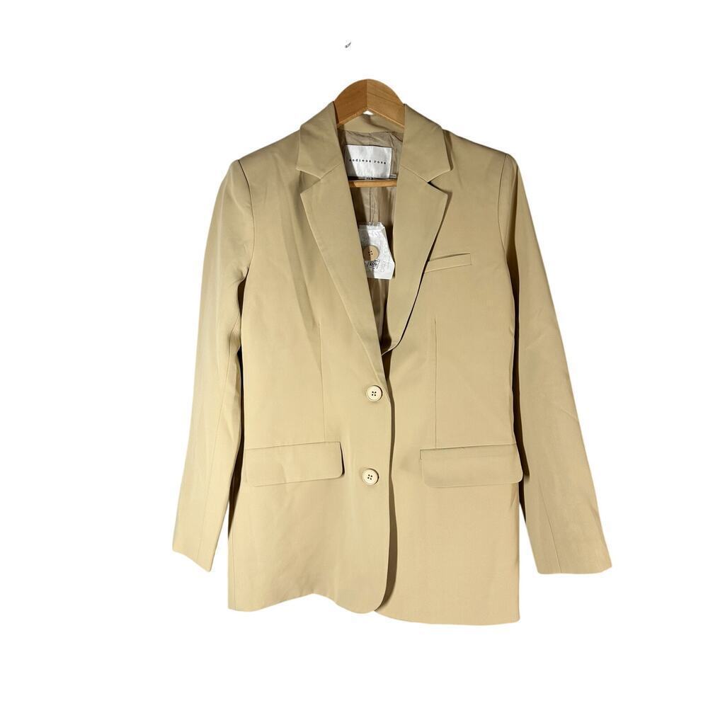 Endless Rose Buttery Two Button Career Business Casual Blazer Size XS